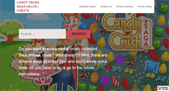 Desktop Screenshot of candycrushhack.com